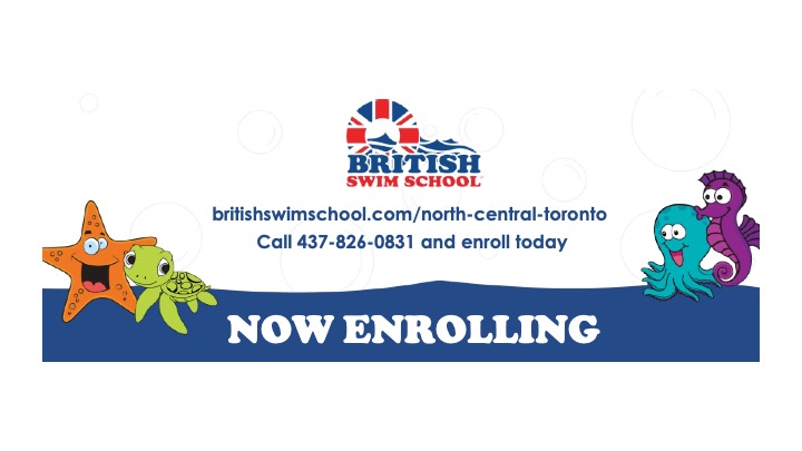 British Swim School North Central Toronto Logo