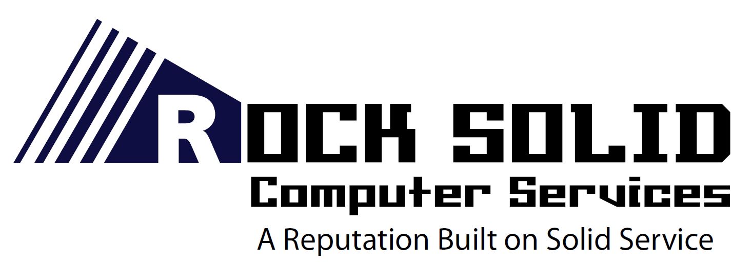 Rock Solid Computer Services Logo